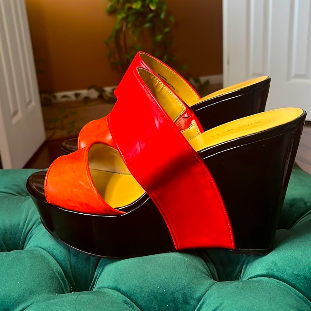 Nine West NWLARYSA RED/ORA SY